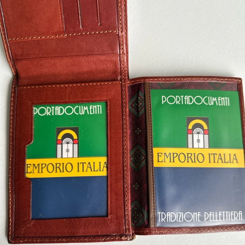 Emporium Italy Genuine leather wallet for man, Honey Brown colour